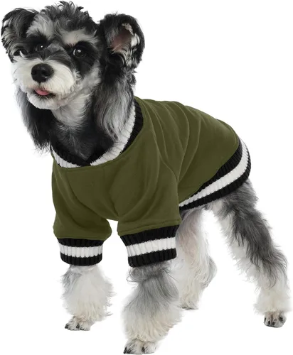 Miniatura 18 de FUAMEY Sudadera con capucha para perro - Suéter de forro polar para mascotas cálido de invierno, suave, lindo suéter azul para perrito, niño o niña