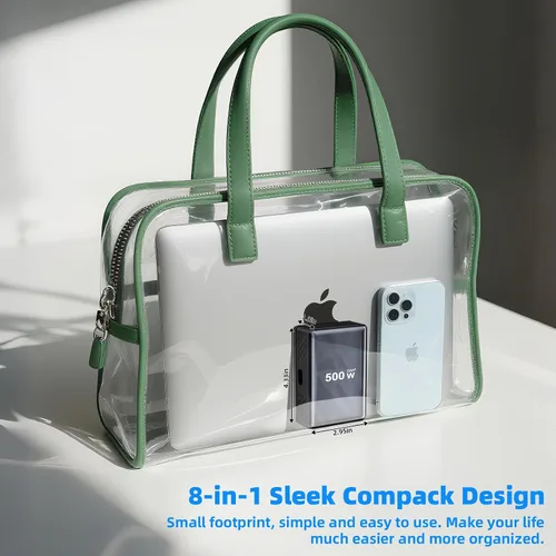 Miniatura 8 de 320W Carga Rápida Bloque de Cargador USB C de 8 Puertos, Estación de Carga USB Multi-Dispositivo Cargador de Pared de Escritorio con Tecnología GaN