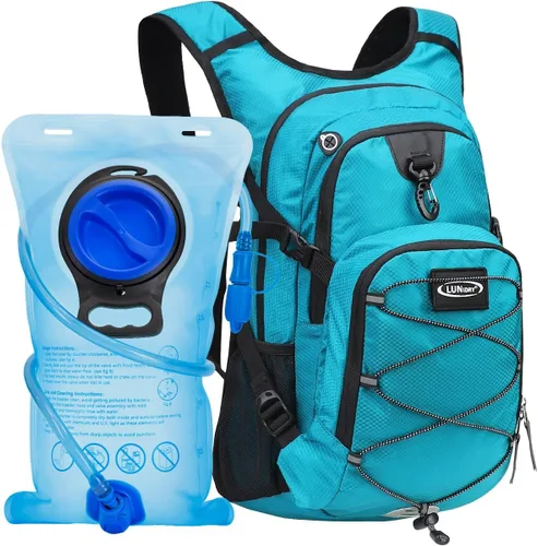 Miniatura 13 de Mochila de hidratación con vejiga de agua de 3 litros, mochila de hidratación aislada para correr, mochila de agua ligera para senderismo, ciclismo