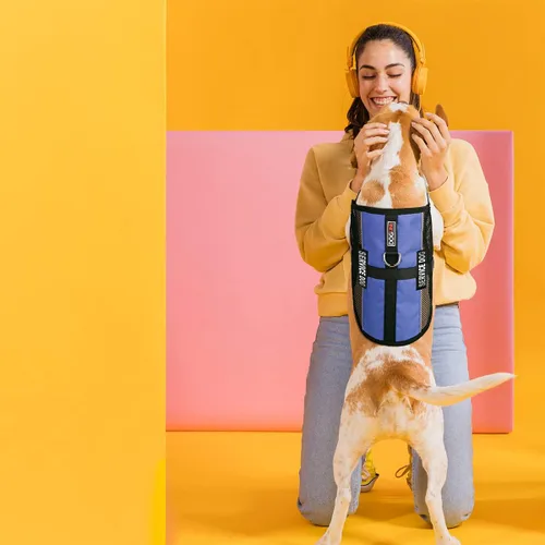 Miniatura 7 de Dogline Chaleco para perro de servicio, 17 x 21 pulgadas, azul