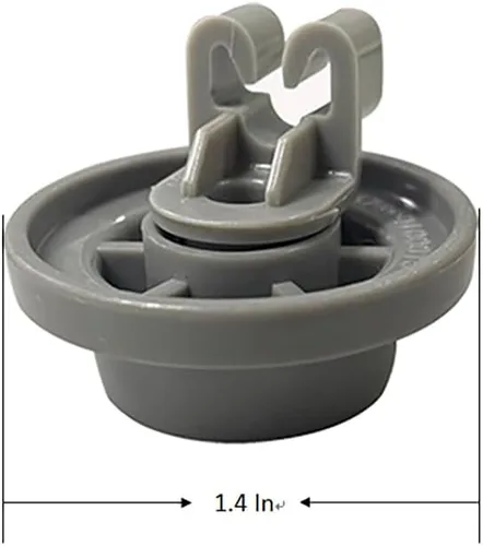 Miniatura 2 de Juego de ruedas de cesta inferior para lavavajillas OEM (8 unidades) - Reemplazo compatible para lavavajillas Samsung Modelo DW80R2031 Series