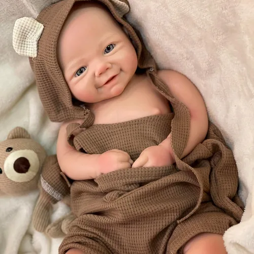 Miniatura 9 de OtardDolls Muñecas Bebé Reborn Realistas Muñeca Bebé Reborn de 17 Pulgadas Cuerpo Completo de Silicona Bebé Hecho a Mano con Peso Recién Nacido