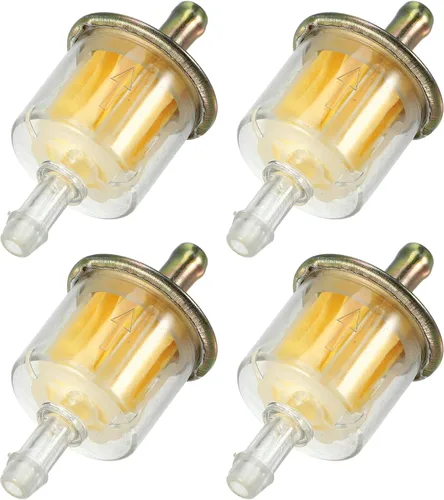 Miniatura 7 de Se adapta a filtros de combustible en línea de gas de 1/4 de pulgada, duraderos para motores pequeños, mini bicicleta, ATV, UTV, motocicleta