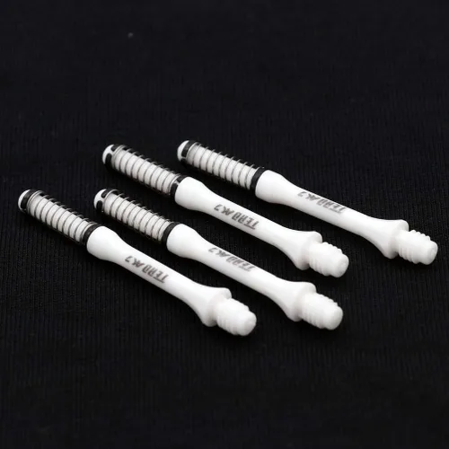 Miniatura 3 de CUESOUL TERO AK7 Slim Dart Shafts S/M/L - Muelle telescópico integrado para dardos de punta de acero y dardos de punta suave, juego de 3 piezas