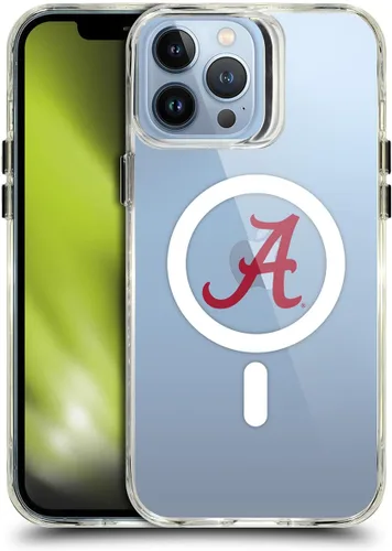 Miniatura 301 de Head Case Designs Funda de gel suave con licencia oficial de la Universidad de Alabama UA Collage compatible con Apple iPhone 13 Pro Max