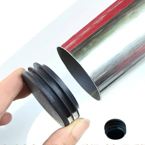 Miniatura 3 de POCADOM - Tapón redondo de tubo, 1-1/2 pulgadas, 16 unidades, tapa de extremo de tubo, tapones de plástico, tapón de acabado deslizante para silla