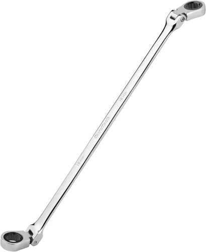 Miniatura 9 de DURATECH Llave de trinquete extralarga de cabeza flexible 8 * 9 mm, métrica, acero CR-V