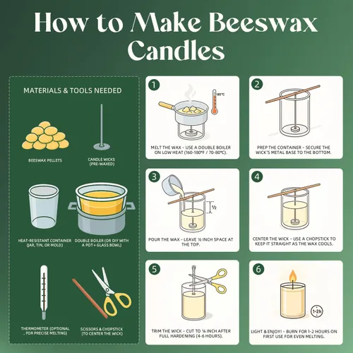 Miniatura 8 de NORVENCE Gránulos de cera de abejas 20LB, cera de abejas blanca pura y natural para hacer velas, cuidado de la piel DIY, bálsamo labial, jabón