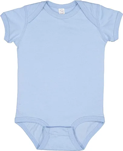 Miniatura 172 de RABBIT SKINS, Body de manga corta de jersey fino suave para bebé