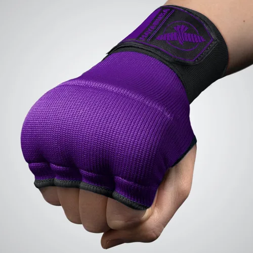 Miniatura 5 de Hayabusa Guantes de mano de gel rápido para boxeo Púrpura/Negro