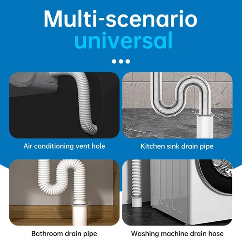 Miniatura 3 de Paquete de 6 masillas de sellado impermeables, arcilla de reparación de sello de conducto blanco, masilla de fontanero moldeable para electricidad