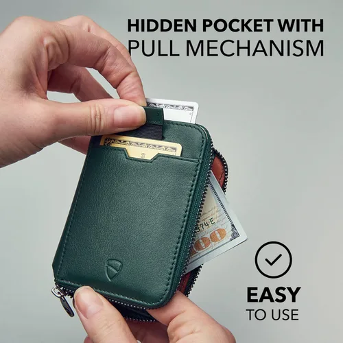 Miniatura 16 de Vaultskin NOTTING HILL - Cartera con cremallera y protección RFID para tarjetas