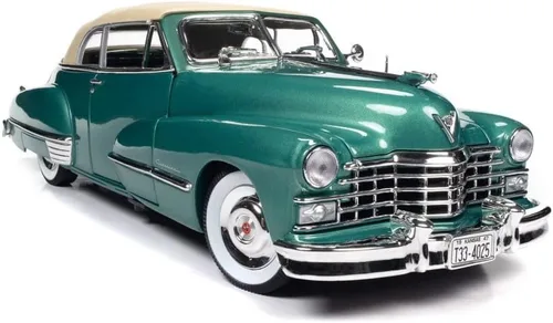 Miniatura 5 de 1947 Cadillac Series 62 Soft Top, Verde - AW315-1/18 Escala Diecast Car
