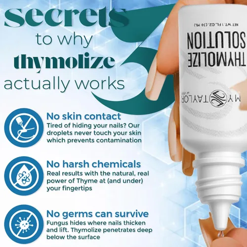 Miniatura 6 de Tammy Taylor Tratamiento de uñas Thymolize para uñas dañadas Solución de reparación de uñas líquidas extra fuerte para uñas gruesas y descoloridas