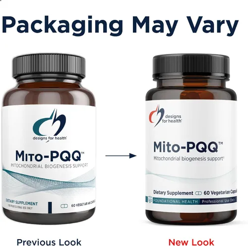 Miniatura 4 de Designs for Health Fórmula energética de mitocondrias con Bio-PQQ - Mito-PQQ Rhodiola + 20 mg PQQ (Pirroloquinolina Quinona) Suplemento - Apoya