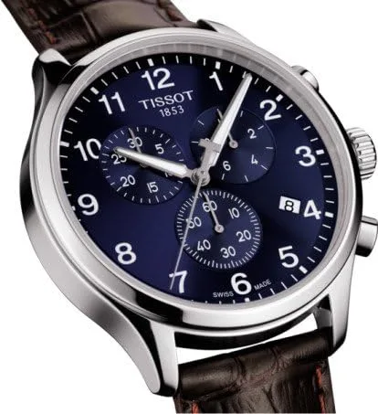 Miniatura 3 de Tissot Mens Chrono XL Stainless Steel Casual Watch Brown