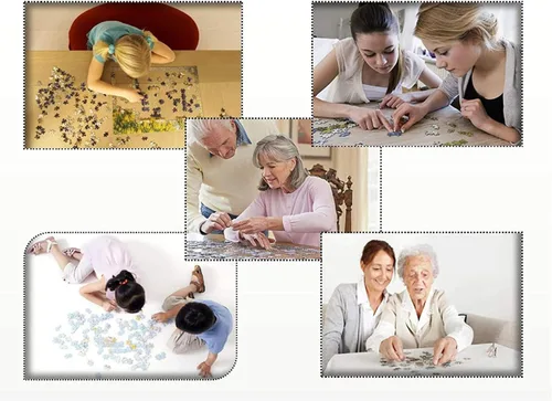 Miniatura 8 de Wobehsk Rompecabezas para adultos de 1000 piezas, rompecabezas, rompecabezas afroamericanos, rompecabezas de madera, rompecabezas de Navidad