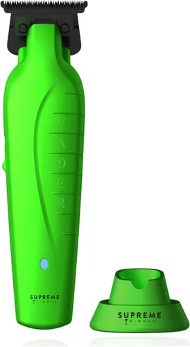 Supreme Trimmer Vader ST3778 – Cortadora profesional inalámbrica para barbero | 210 minutos de duración, motor de 7000 RPM, cuchilla en T DLC sin
