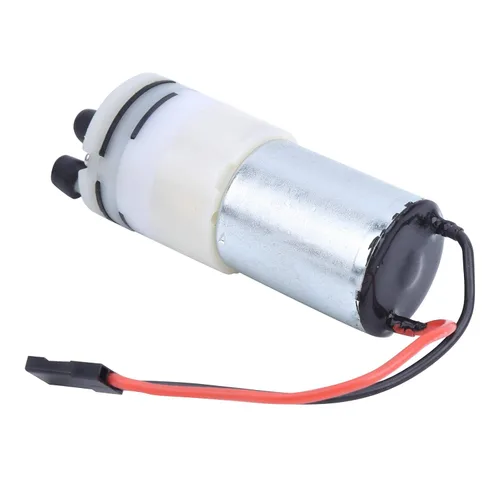 Miniatura 8 de Bomba de refrigeración por agua, bomba utilitaria portátil 370 con conectores metálicos para motores de barcos RC y sistemas ESC