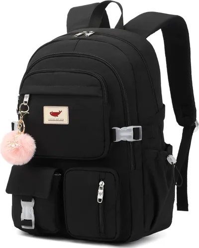 Miniatura 8 de Mochila para laptop de 15.6 pulgadas, mochila escolar para niños, mochila universitaria, mochila de viaje, bolsas grandes para adolescentes, niñas
