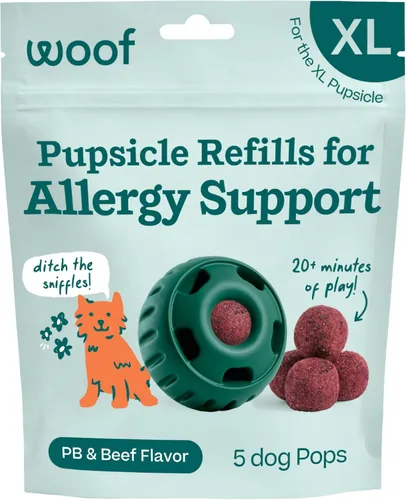 Miniatura 11 de WOOF Pupsicle - Paletas de repuesto para calmar – Recambios de larga duración para el juguete Pupsicle para promover la calma – Golosinas calmantes