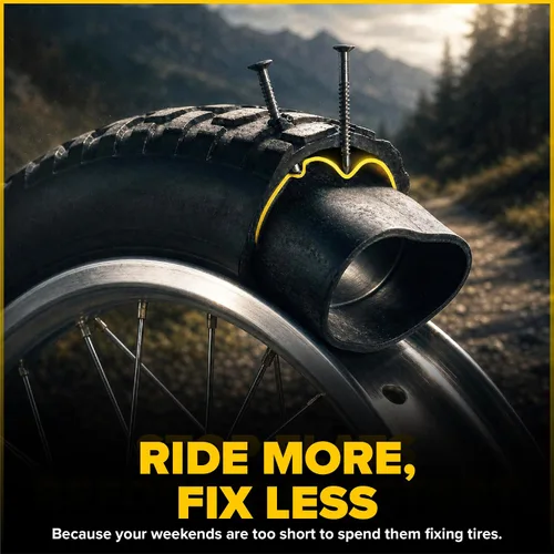 Miniatura 6 de Ultraverse Forros para Neumáticos Gruesos de Bicicleta Protección del Tubo Contra Pinchazos, Tamaño de Neumático de 20, 24 y 26 pulgadas x 3.0