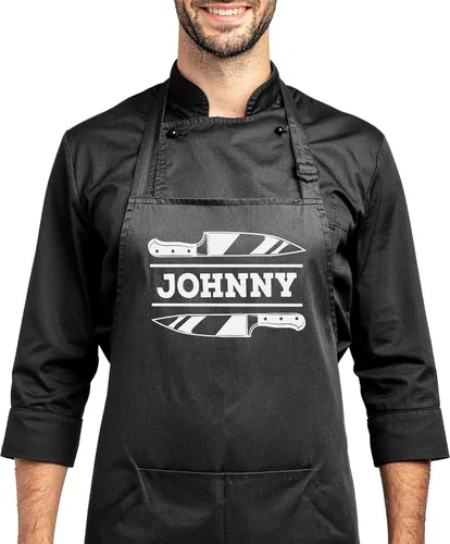 Miniatura 12 de Delantal para barbacoa y parrilla, regalo personalizado para el día del padre para papá, maestro de parrilla, abuelo, delantal de chef, delantales