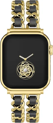 Miniatura 6 de Gold Watch Bands for Women Compatible with Apple Watch Band 38mm 40mm 41mm 42mm 44mm 45mm 46mm 49mm Adjustable Metal Band Cowboy Steel Chain