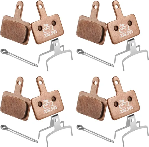 Miniatura 9 de Zacro 2/4 Pairs Bike Brake Pads, Ceramic Bicycle Disc Brake Pads Fit for Tektro Shimano TRP Deore Br-M575 B01s Mt200 M525 M515 T615 T675 M505 M495