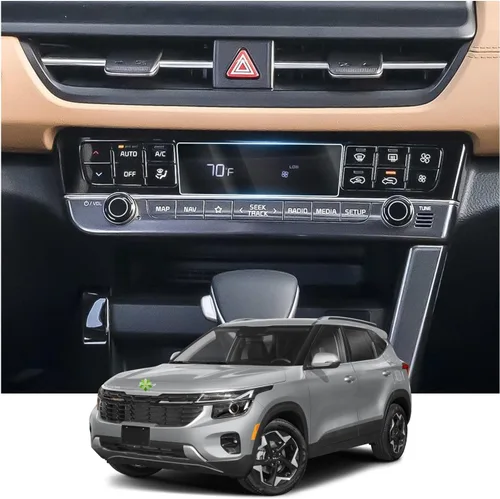 Miniatura 27 de 3 protectores de pantalla para trajes para Hyundai Tucson/Santa Cruz 2022+ accesorios de vidrio templado 9HD compatible con Hyundai Tucson/Santa