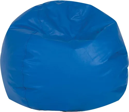 Miniatura 21 de Children's Factory Puf redondo de 26 pulgadas, puf con funda resistente al agua para niños, asiento flexible para aula primaria, fácil de limpiar
