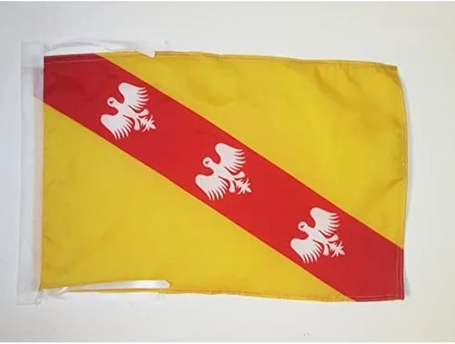 Miniatura 263 de Bandera de México AZ FLAG, 45.7 x 30.5 cm, con cordones - Pequeñas banderas mexicanas de 30 x 45 cm - Bandera de 45.7 x 30.5 cm