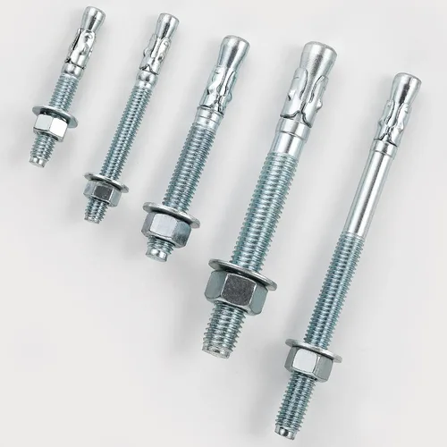 Miniatura 6 de Wensilon 1/4x2-1/4 100Pcs Anclajes estándar en pulgadas de alta resistencia para anclajes de cuña de zinc para cemento y hormigón