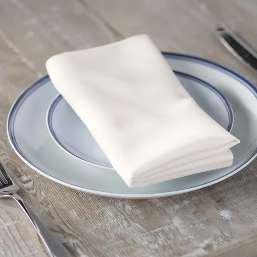Miniatura 84 de LA Linen Paquete de 10 servilletas de popelina de poli, servilletas de tela suave, servilletas lavables y reutilizables, servilletas de mesa
