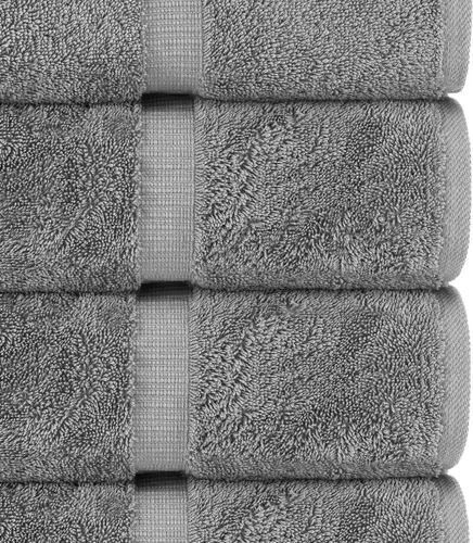 Miniatura 3 de Chakir Turkish Linens Hotel & Spa - Toallas turcas de algodón superior Gris