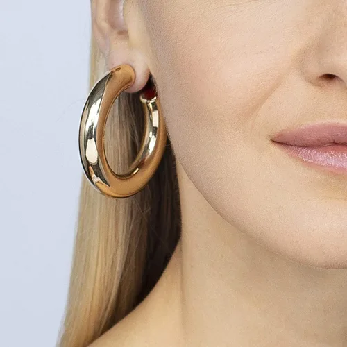 Miniatura 3 de JANIS BY Janis SAVITT - Pendientes de aro grandes pulidos