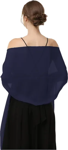 Miniatura 5 de Chales de gasa para novia, boda, fiesta, vestido de noche y vestidos para ocasiones especiales