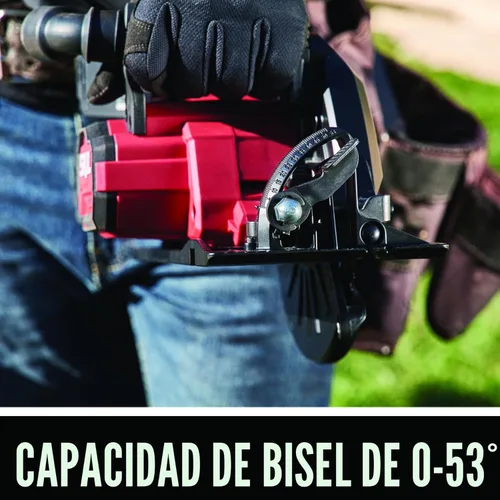 Miniatura 7 de SKIL 2x20V PWR CORE 20 Kit de sierra circular sin escobillas de 7-1/4 pulgadas con mango trasero incluye dos baterías de 5.0Ah y cargador de salto