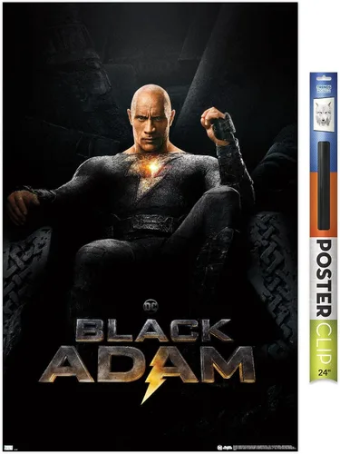 Miniatura 19 de Trends International DC Comics Movie Black Adam - Póster de pared de una hoja Versión con marco negro