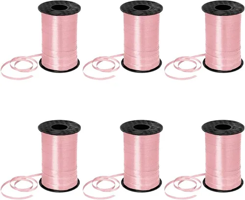 Miniatura 35 de PMU Tira de cinta rizadora negra de 500 yardas x 3/16 pulgadas para envolver regalos, decoración de cumpleaños, celebraciones, fiestas, accesorios