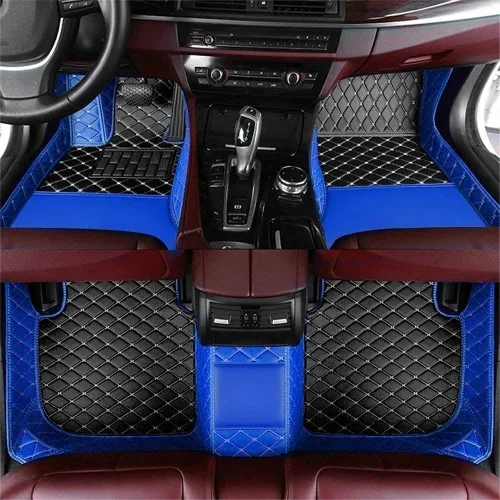 Miniatura 28 de FOURESSPA - Tapetes personalizados para automóvil, antideslizantes, impermeables, adecuados para el 99% de automóviles, SUV, camiones; protege