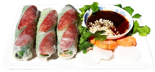 Miniatura 4 de Salchicha de cerdo estilo chino (Lap Xuong Mai Quoi Pork) (sin MSG) - Hecho en Estados Unidos