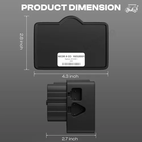 Miniatura 5 de DRIVE UP Controlador de motor MCOR para carrito de golf 2004-2011, acelerador potenciómetro MCOR precedente para coche club, reemplazo 103327901