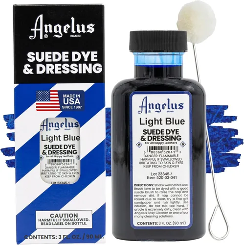 Miniatura 10 de Angelus Tinte para Gamuza - Beige - 3 oz Tinte Líquido Premium para Gamuza, Nubuck y Cuero Napa