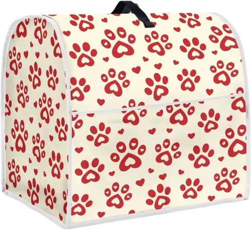 Miniatura 14 de Talayituse Beach Turtle Starfish Print Stand Mixer Cover for 4.5-5 Quarts Kitchen Aid, Washable Mixer Dust Cover with Handle and Pocket Kitchen