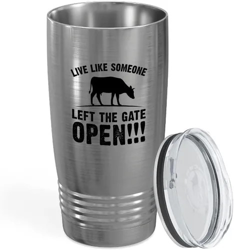 Miniatura 9 de Dairy Farmer - Vaso vikingo negro de 20 onzas – I Plan My Social Life – Farmhouse Country Boy Girl Tractor Flower Valley Backyard Cluck Hens Barn