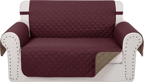Miniatura 58 de Fundas para silla reclinable, reversible, funda de sofá para mascotas, protector de muebles para niños perezosos
