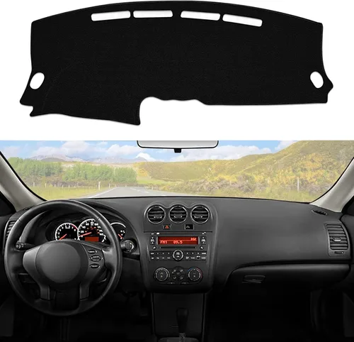 Miniatura 17 de Alfombrilla para salpicadero compatible con Chevy Tahoe Suburban Denali Avalanche 07-14, GMC Yukon/XL, Chevy Silverado 07-13, GMC Sierra sin altavoz