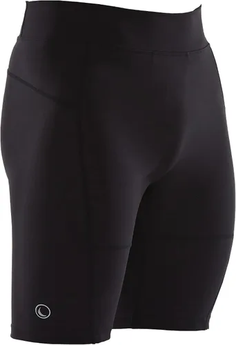 LESTE Leggings de cubierta 3D Skinwrap PRO 5 con logotipo simple de media longitud de 18 pulgadas de largo, pantalones cortos de compresión para