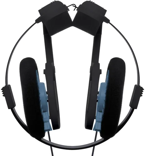 Miniatura 4 de Koss Porta Pro con micrófono y auriculares remotos en la oreja, micrófono en línea y control remoto táctil, cable con enchufe de 0.138 in
